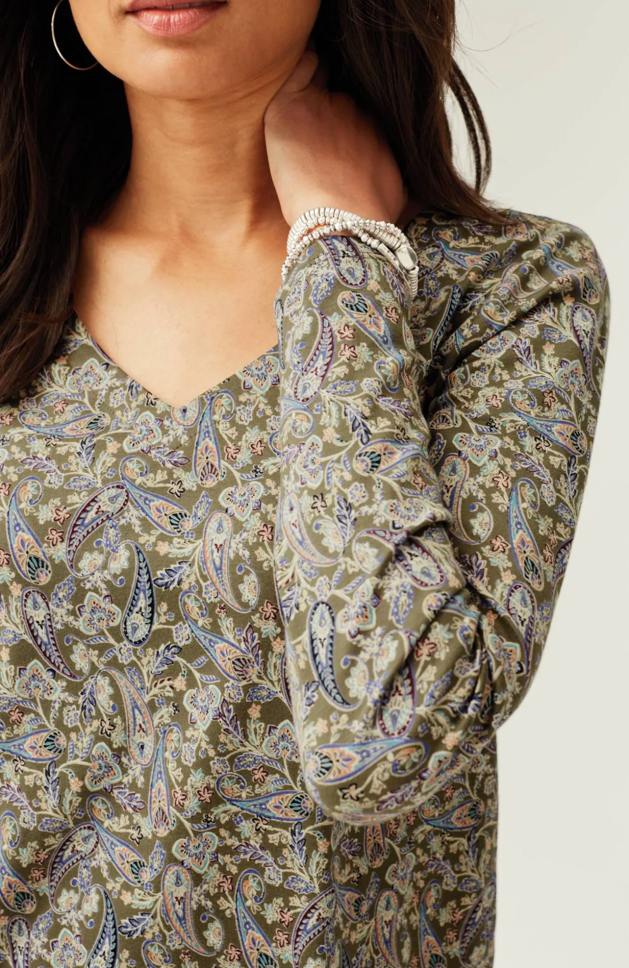 Simply Supima® Side-Slit Tunic