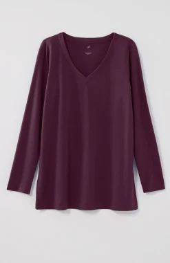 Simply Supima® Side-Slit Tunic