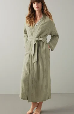 Sleep Cotton-Gauze Robe