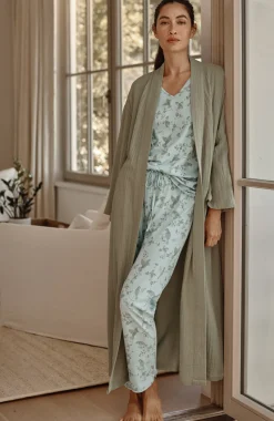 Sleep Cotton-Gauze Robe