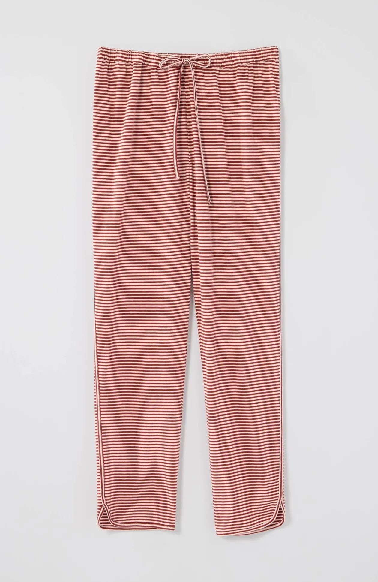 Sleep Ultrasoft Curved-Hem Slim-Leg Pants