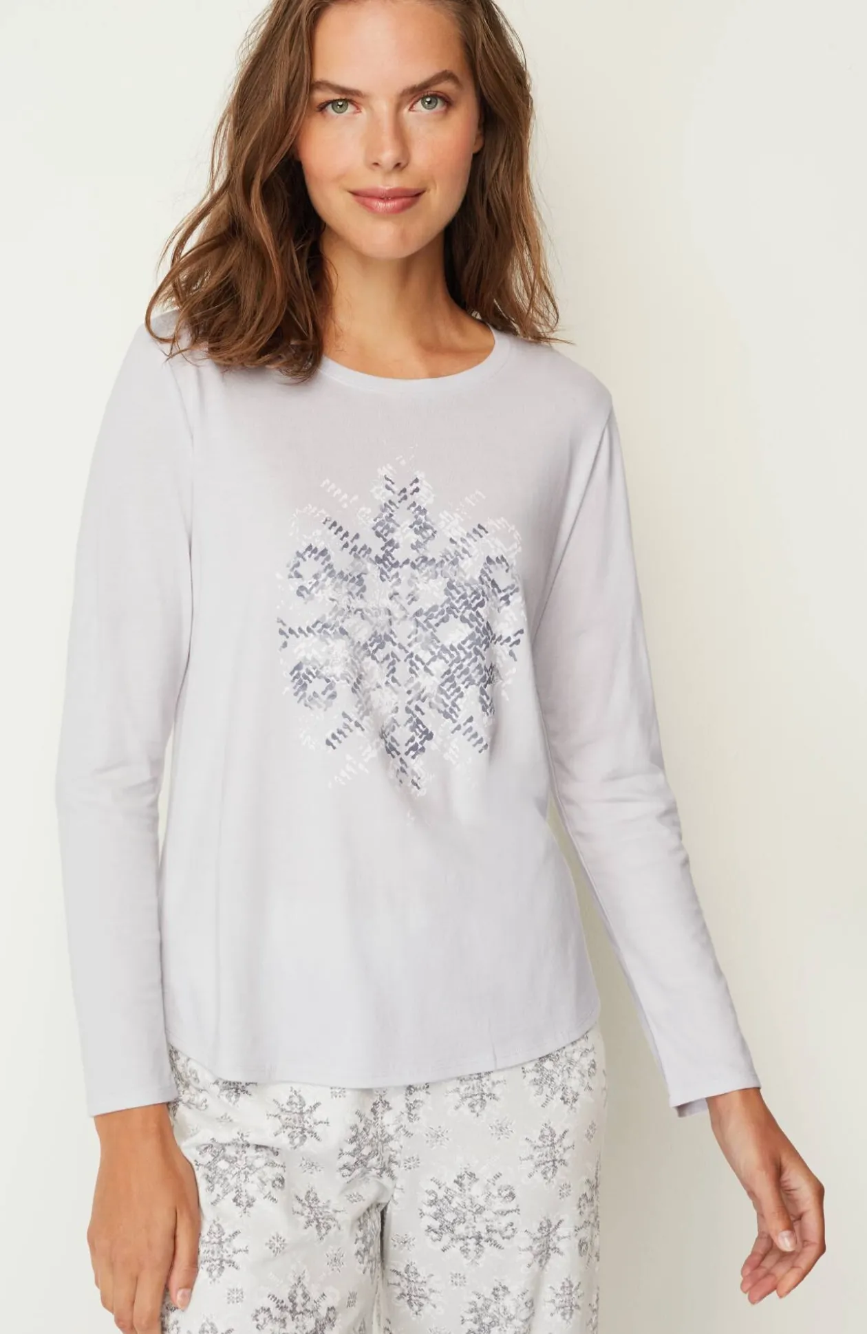 Sleep Ultrasoft Long-Sleeve Top