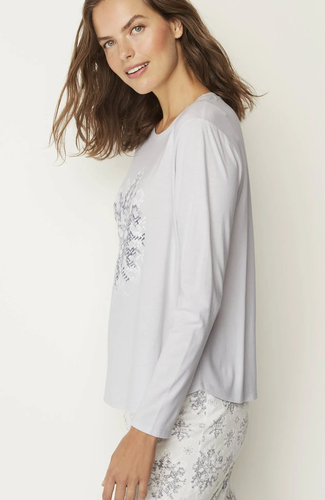 Sleep Ultrasoft Long-Sleeve Top