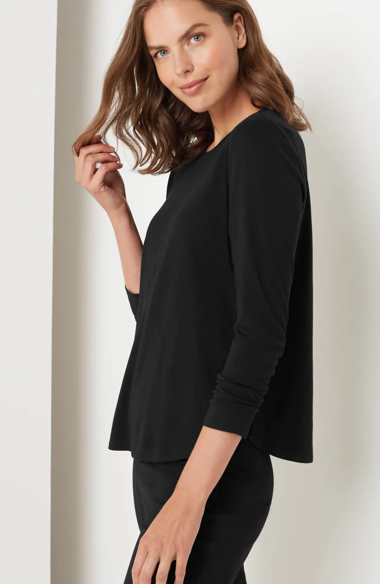 Sleep Ultrasoft Long-Sleeve Top