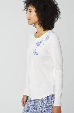Sleep Ultrasoft Long-Sleeve Top