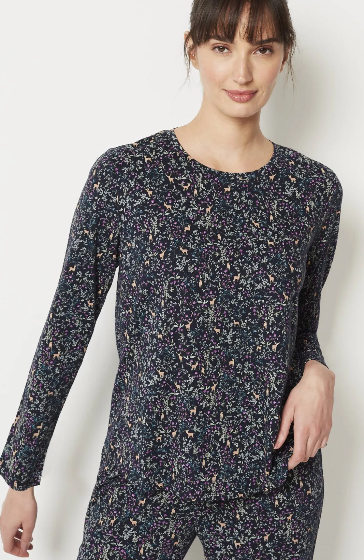 Sleep Ultrasoft Long-Sleeve Top