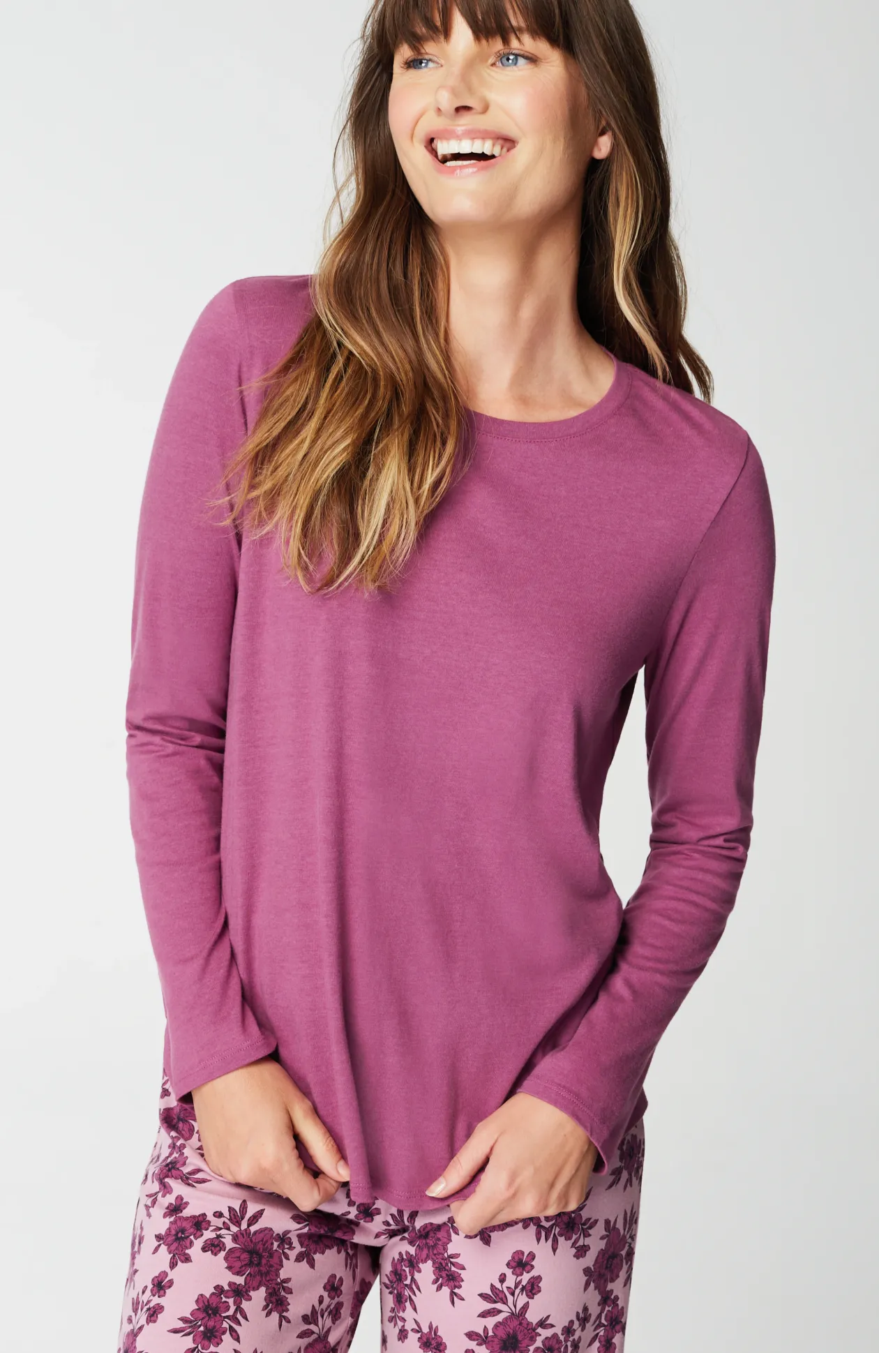 Sleep Ultrasoft Long-Sleeve Top