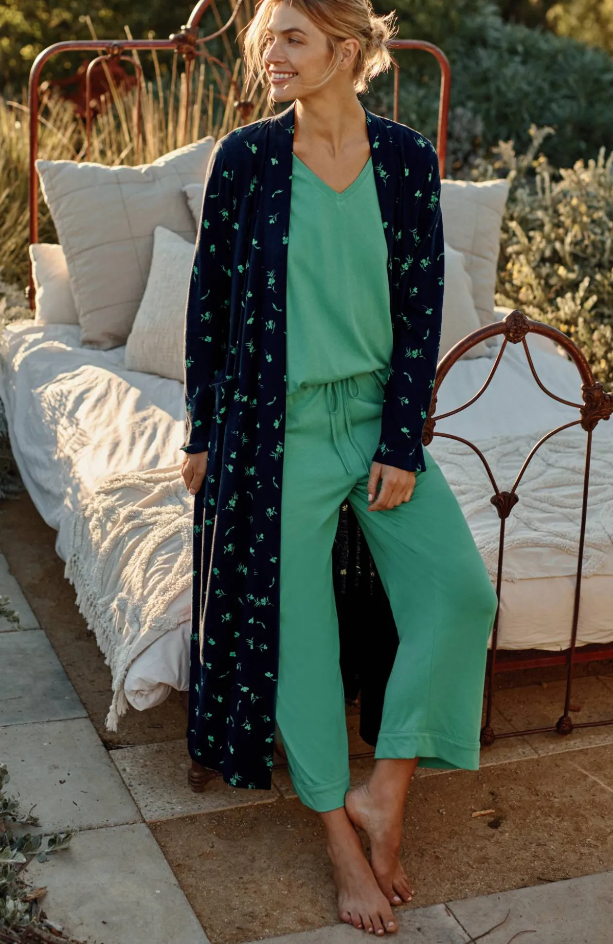 Sleep Ultrasoft Patch-Pocket Robe