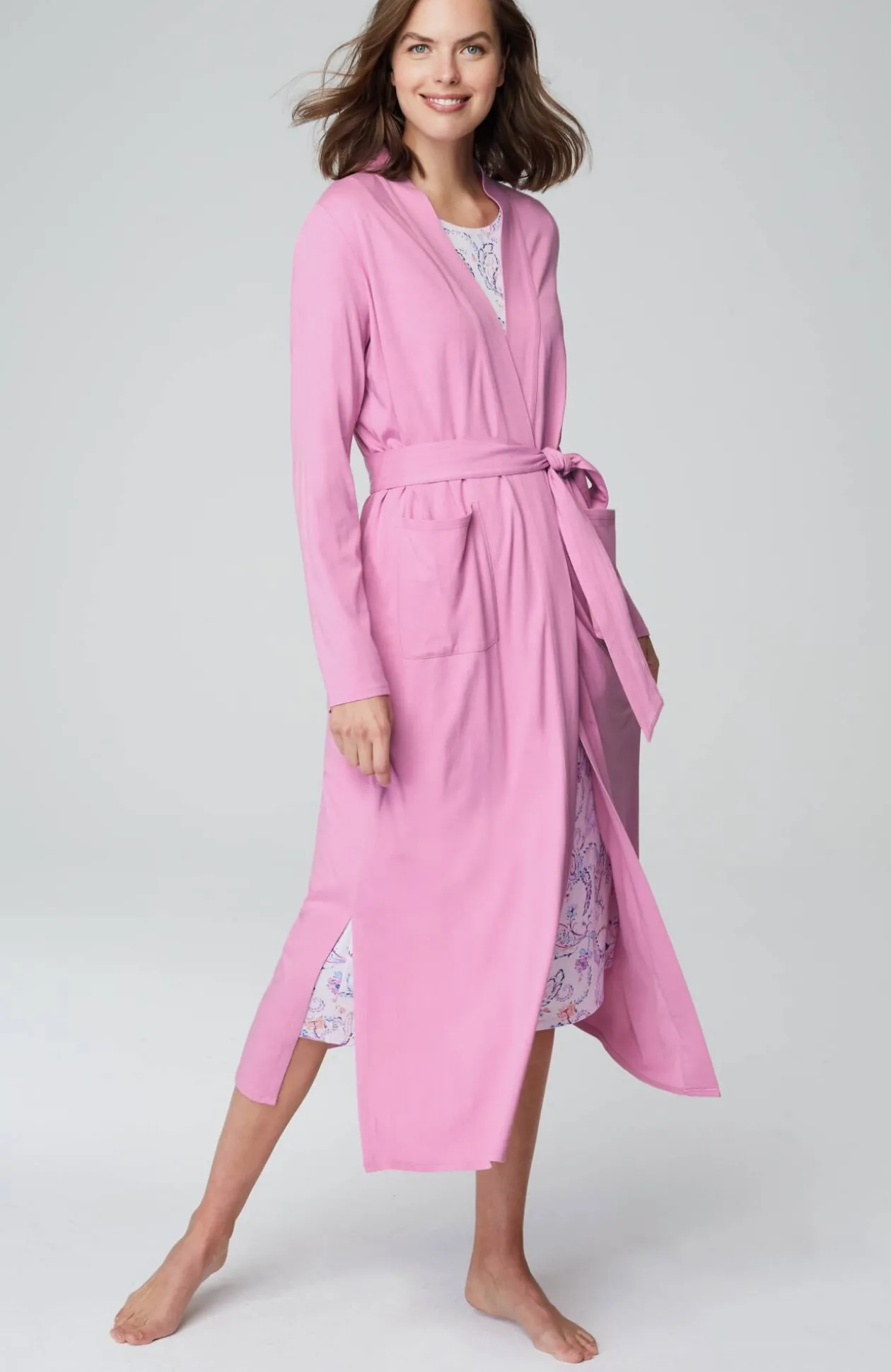 Sleep Ultrasoft Patch-Pocket Robe
