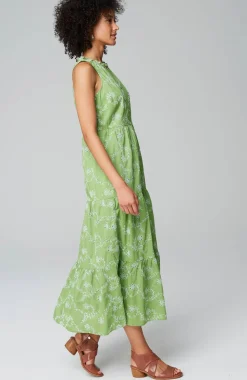 Sleeveless Tiered Maxi Dress