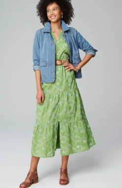 Sleeveless Tiered Maxi Dress