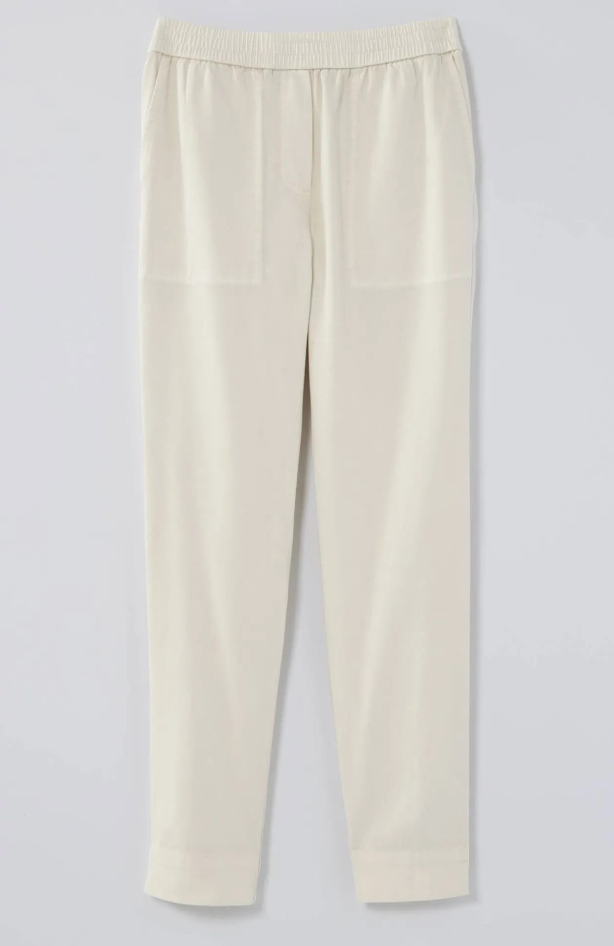 Slim-Leg Twill Cargo Pants