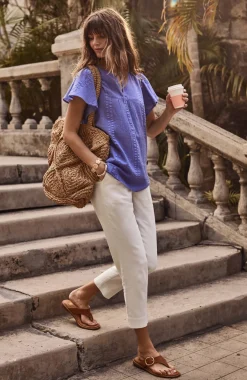 Slim-Leg Twill Cargo Pants