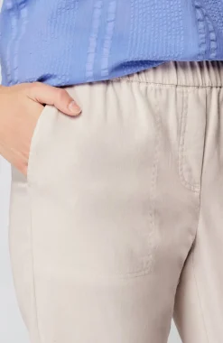 Slim-Leg Twill Cargo Pants