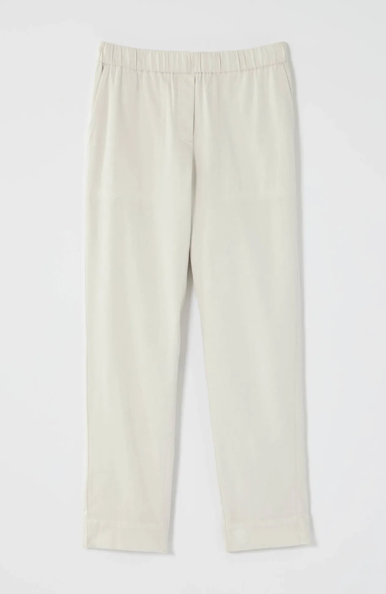 Slim-Leg Twill Cargo Pants