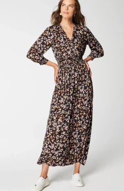 Smocked Sateen Dress