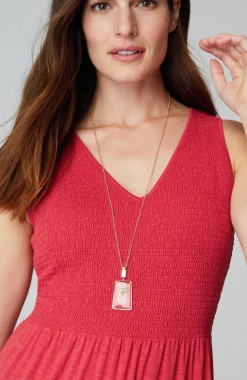 Smocked Tiered Midi Dress