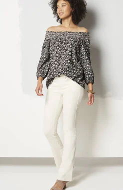 Smocked Two-Way A-Line Top