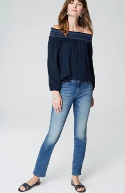 Smocked Two-Way A-Line Top