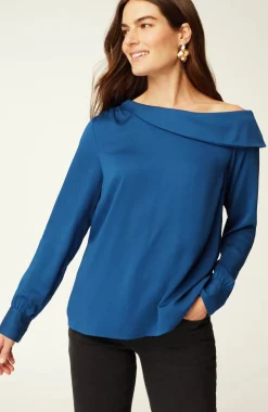 Soft Luxe One-Shoulder Top
