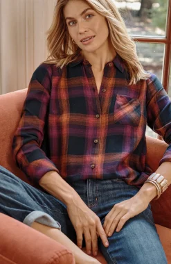 Soft Plaid Tunic