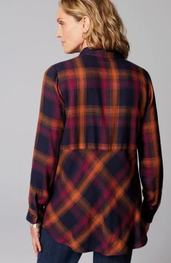 Soft Plaid Tunic