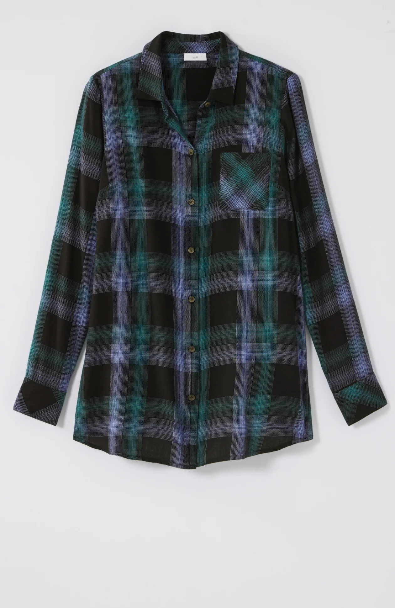 Soft Plaid Tunic