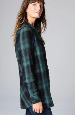 Soft Plaid Tunic