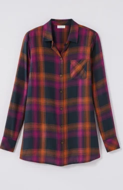 Soft Plaid Tunic