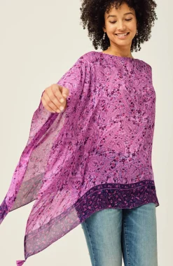 Soft Printed Poncho