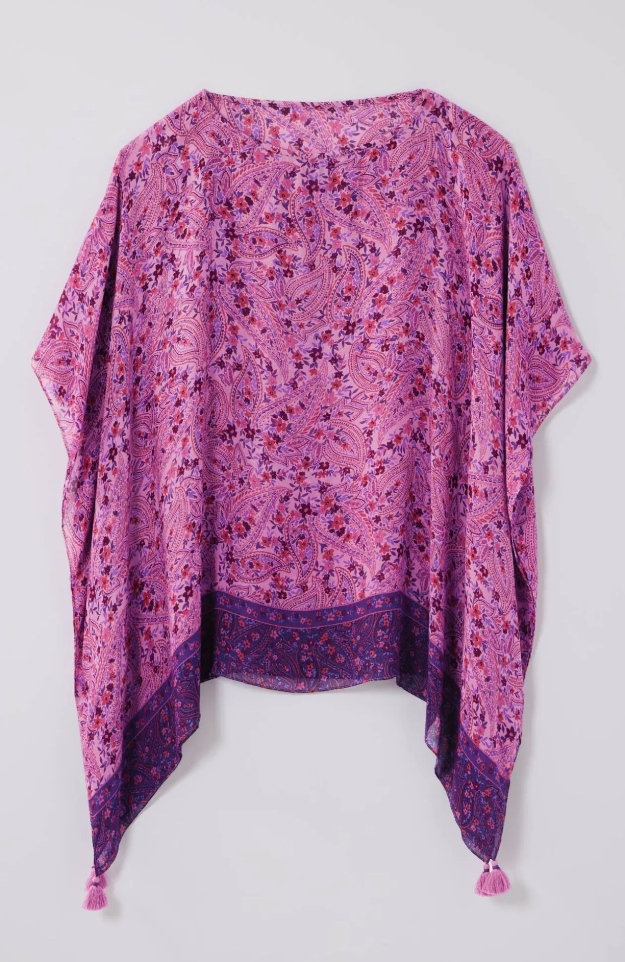 Soft Printed Poncho
