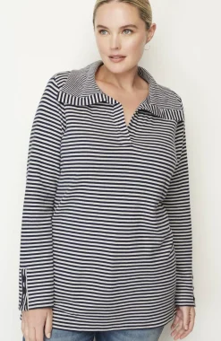 Soft-Knit Collared Tunic