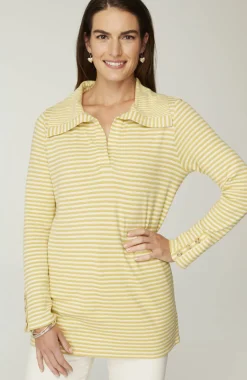 Soft-Knit Collared Tunic