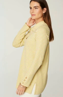 Soft-Knit Collared Tunic