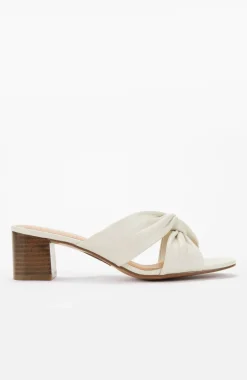 Soleil Knotted Block-Heels
