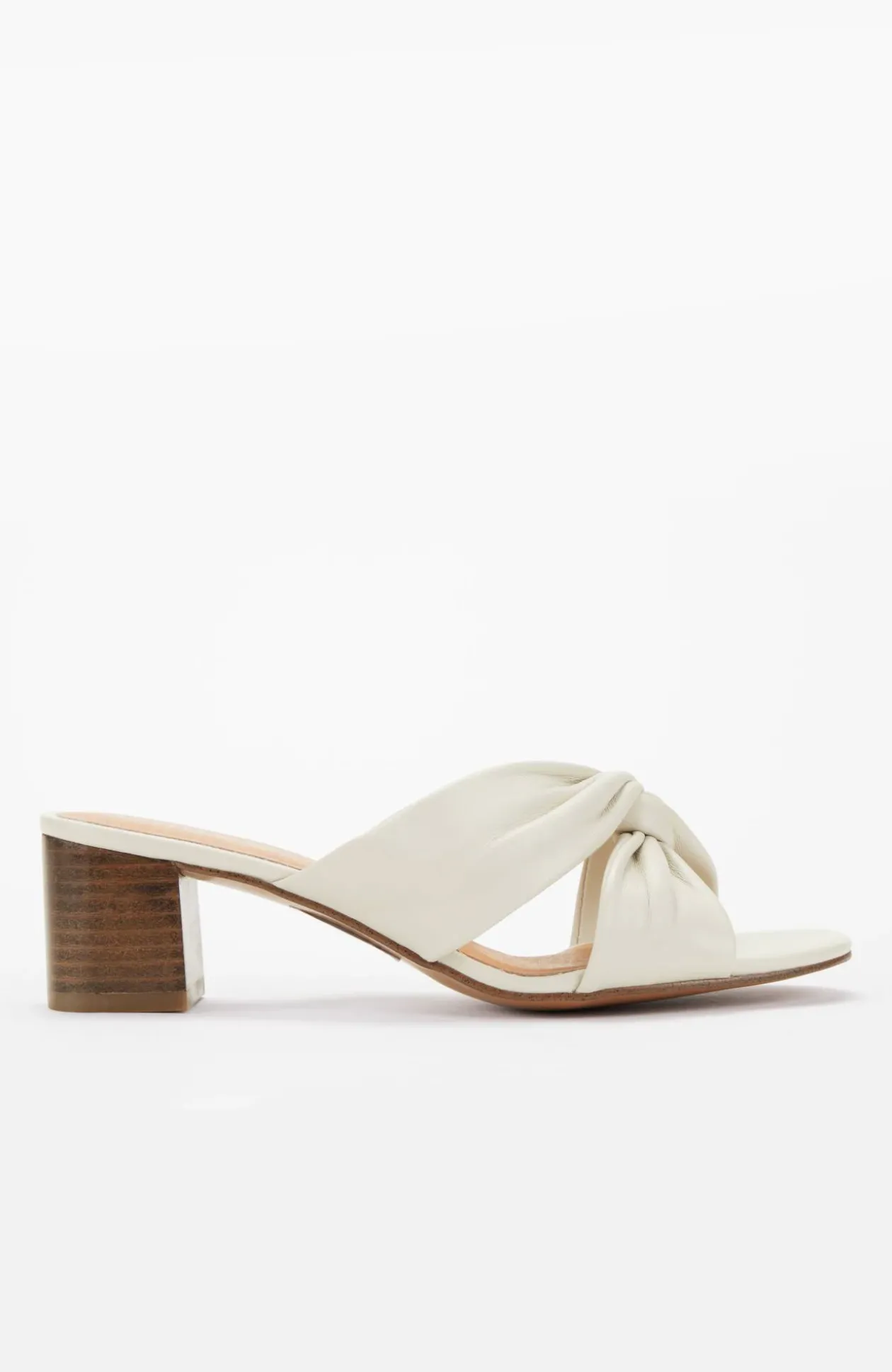 Soleil Knotted Block-Heels