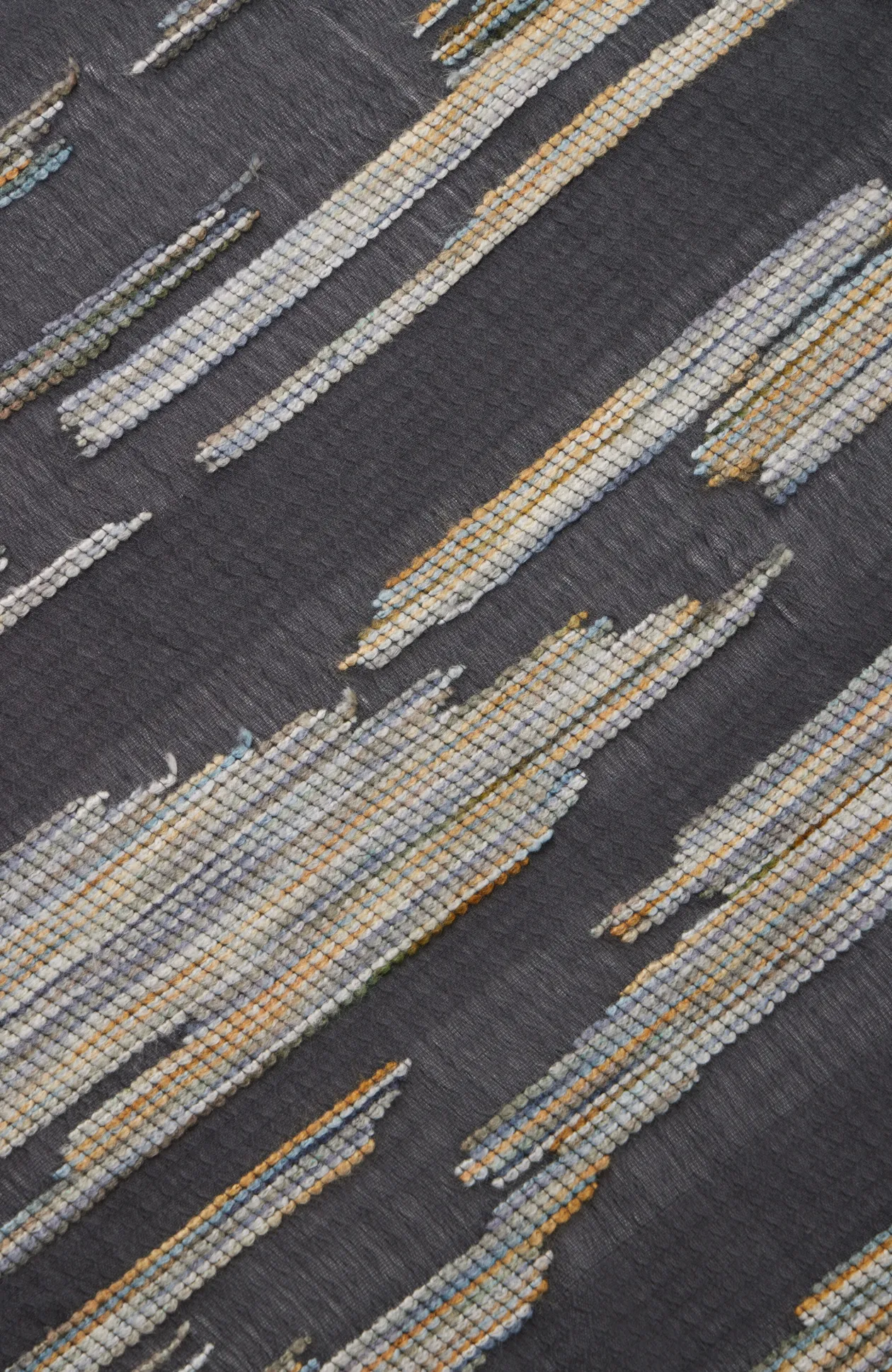Space-Dyed Textured Triangle Scarf
