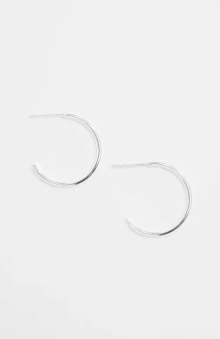 Sterling Silver Hoops