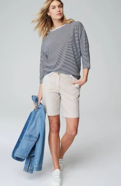 Striped Double-Layer Tee