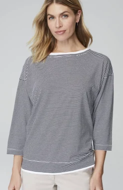 Striped Double-Layer Tee