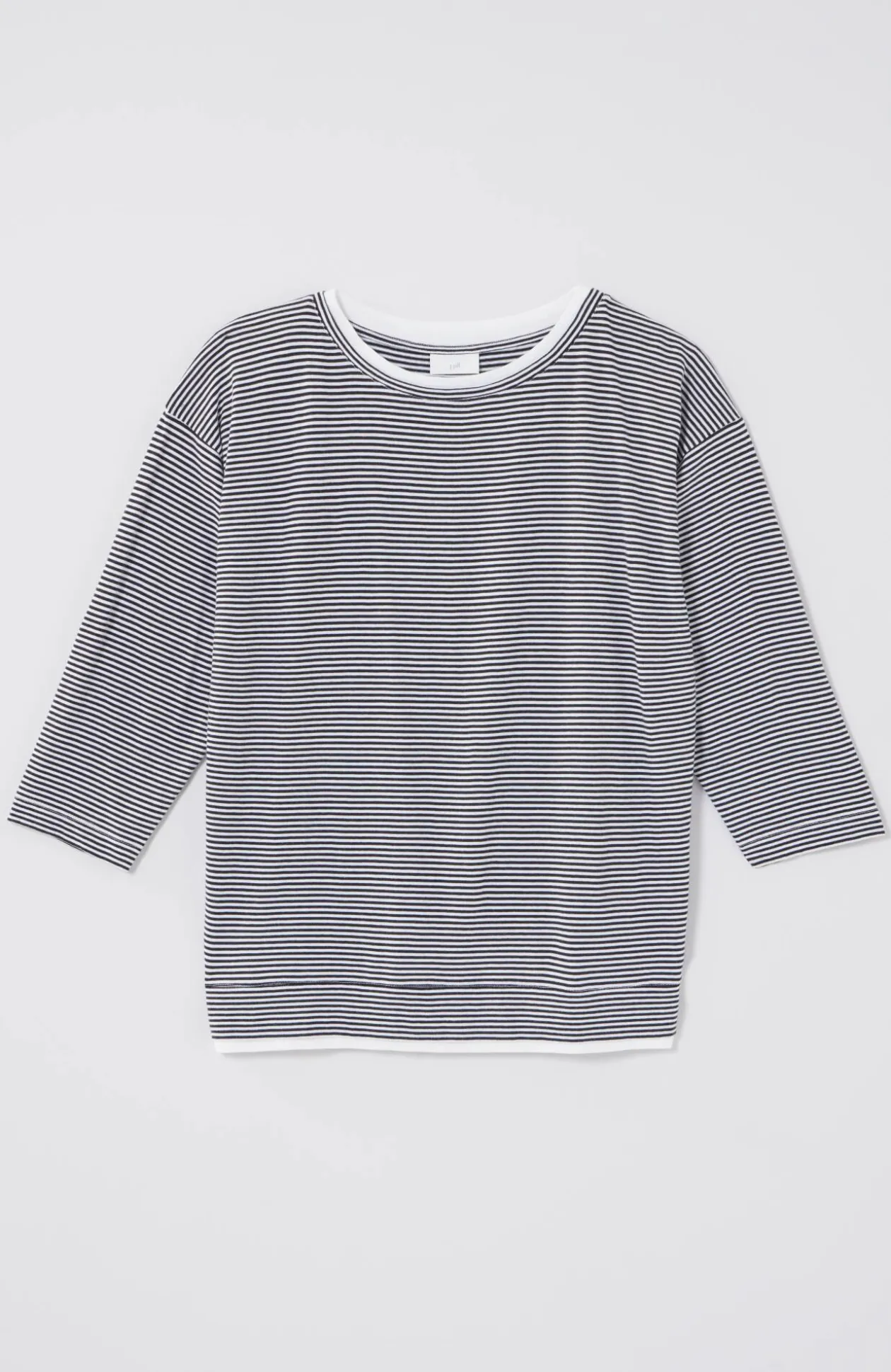 Striped Double-Layer Tee