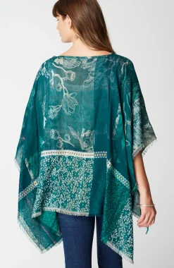 Tapestry Jacquard Poncho