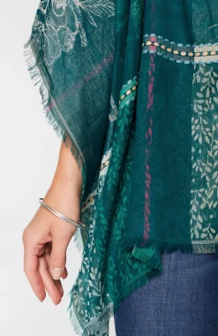 Tapestry Jacquard Poncho