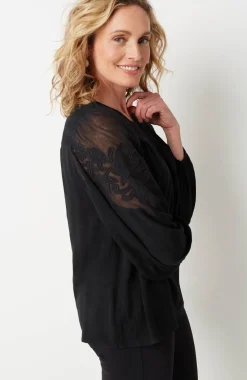 Textured Appliqué Top