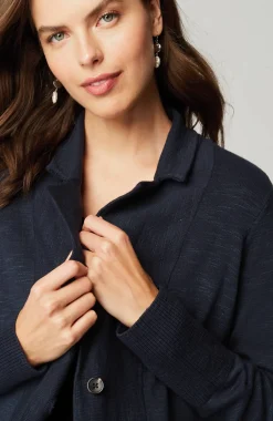 Textured Sweater-Jacket