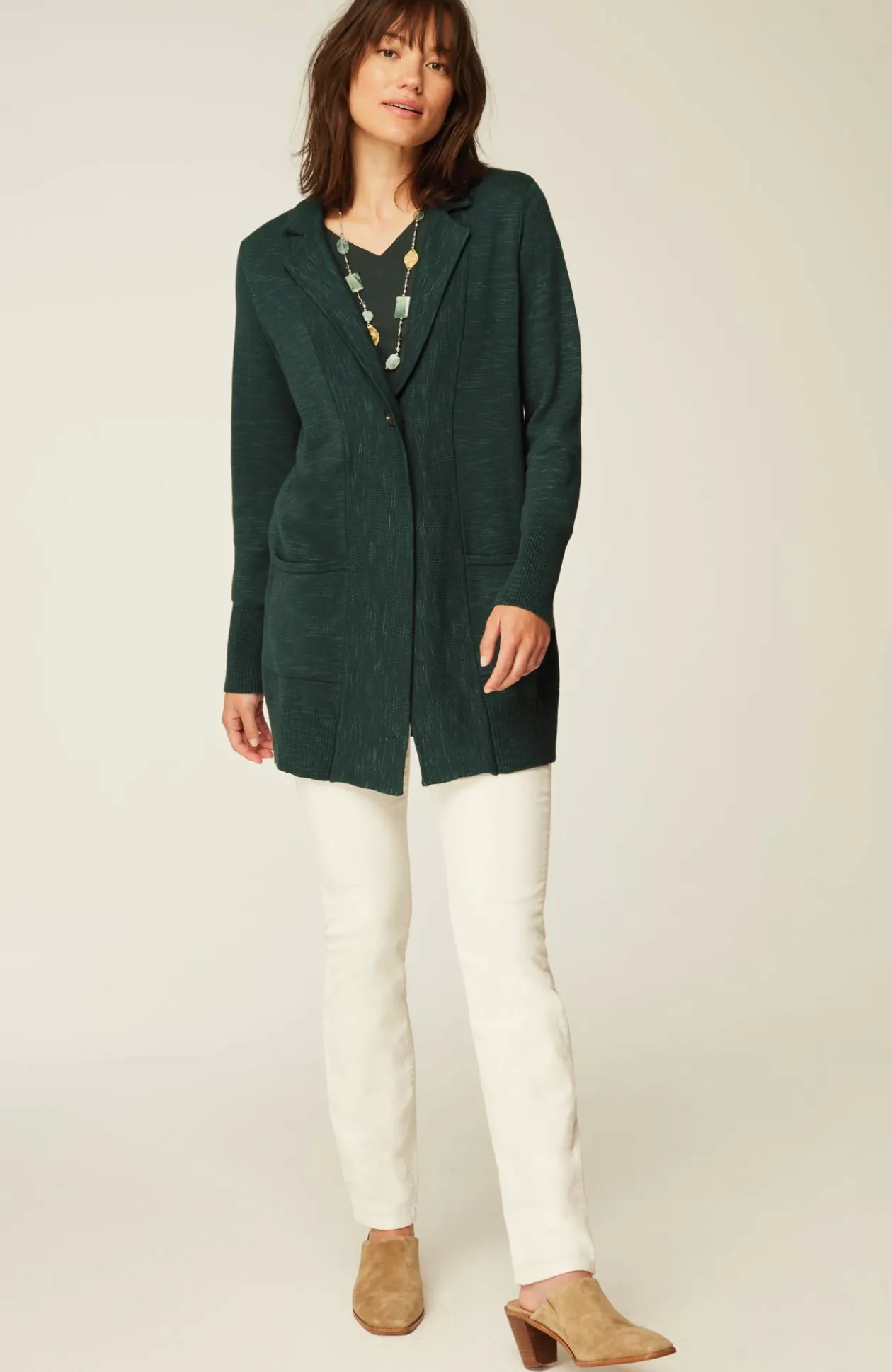 Textured Sweater-Jacket