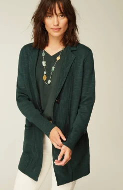 Textured Sweater-Jacket