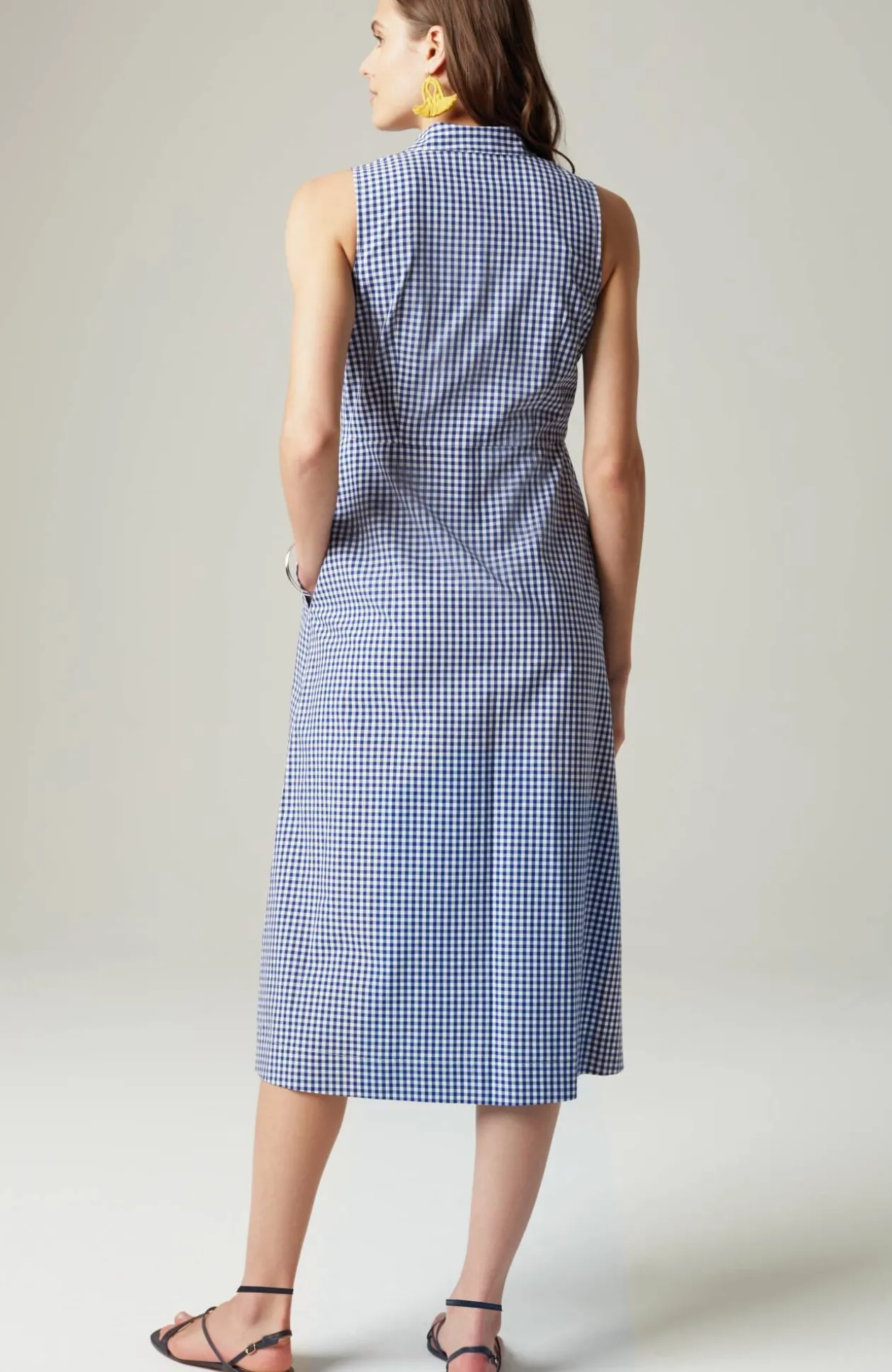 Tie-Front Shirtdress