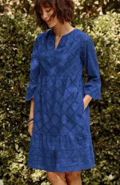 Tiered Eyelet Dress