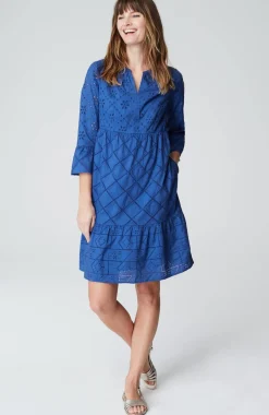 Tiered Eyelet Dress